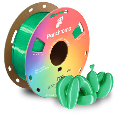 Polymaker Panchroma™ PLA Silk Green 1.75 mm 1KG