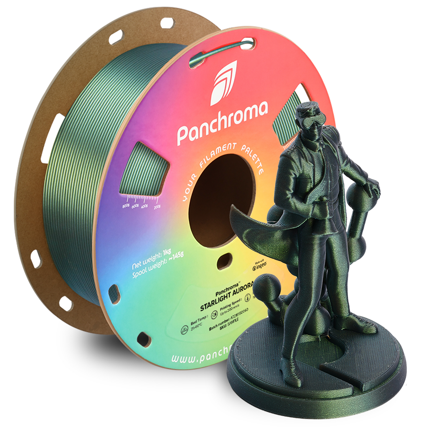 Polymaker Panchroma™ PLA Starlight Aurora 1.75 mm 1KG