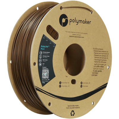 Polymaker PolyLite PLA  Filament Brown 1,75mm 1KG - AC products