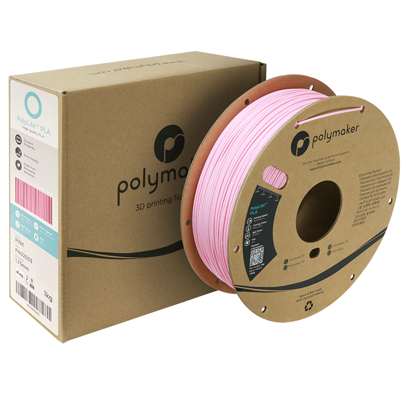 Polymaker PolyLite PLA  Filament Pink 1,75mm 1KG - AC products