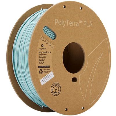 Polymaker PolyTerra Pla filament Marble Slate Grey  1.75 mm 1KG