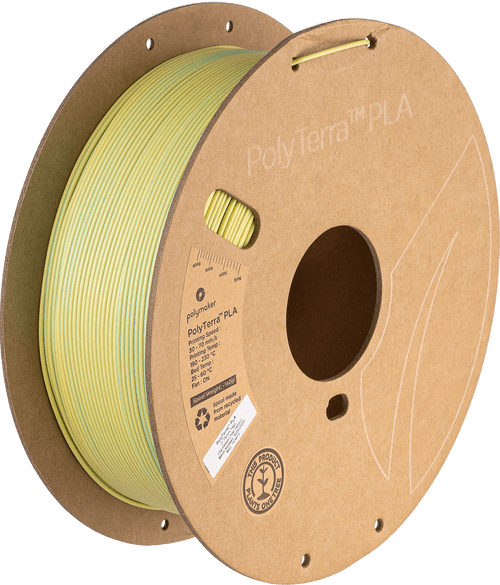 Polymaker PolyTerra PLA Filament Dual Chameleon (Teal-Yellow) 1.75 mm 1KG - AC products