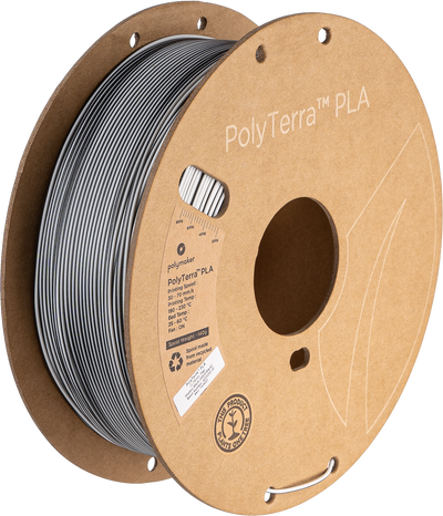 Polymaker PolyTerra PLA Filament Dual Shadow Black (White-Black) 1.75 mm 1KG