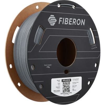 Polymaker Fiberon™ PPS-GF20 Gris, 1,75 mm / 500 g
