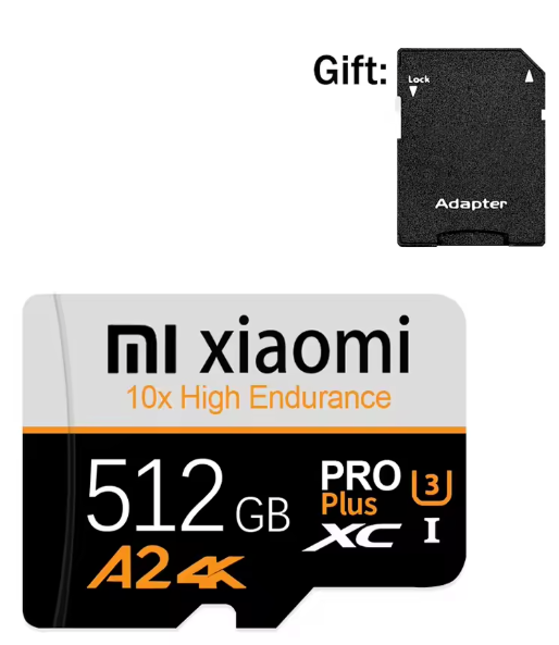 Xiaomi 512GB MicroSDXC – High Endurance Pro Plus A2 4K