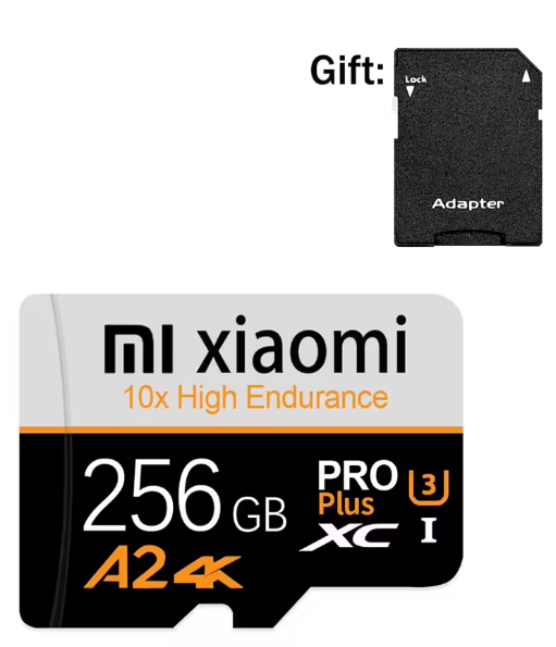 Xiaomi 256GB MicroSDXC – High Endurance Pro Plus A2 4K
