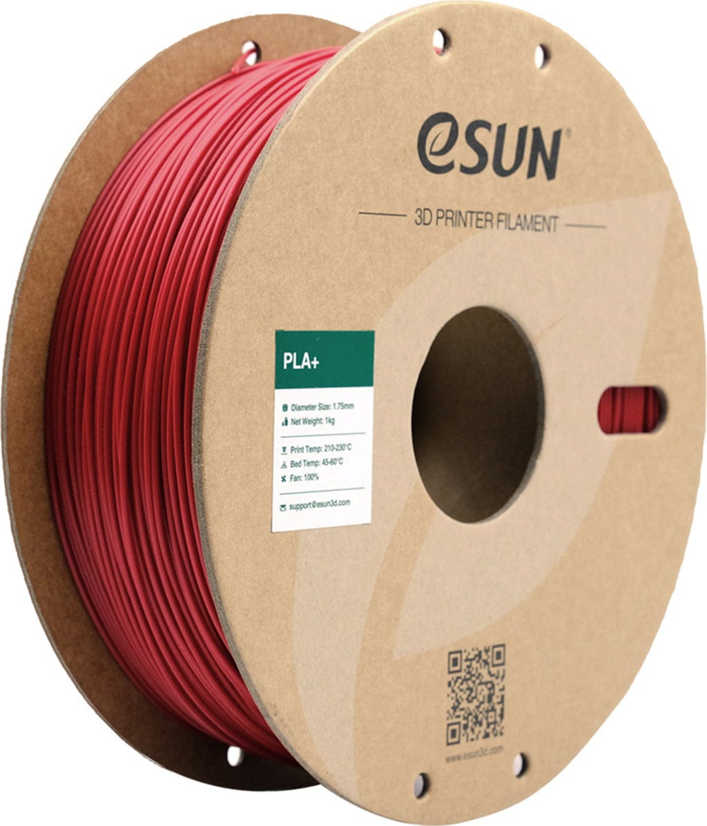 eSUN PLA+ filament Fire Engine Red 1.75 mm 1KG – AC products