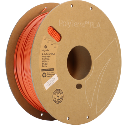 Polymaker PolyTerra Pla filament Muted Red 1.75 mm 1KG