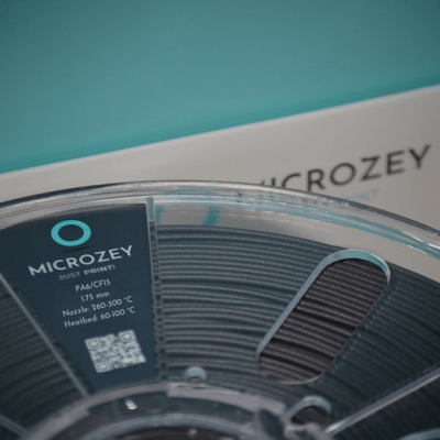 MICROZEY PA6/CF15 Noir 1.75 mm 750gr