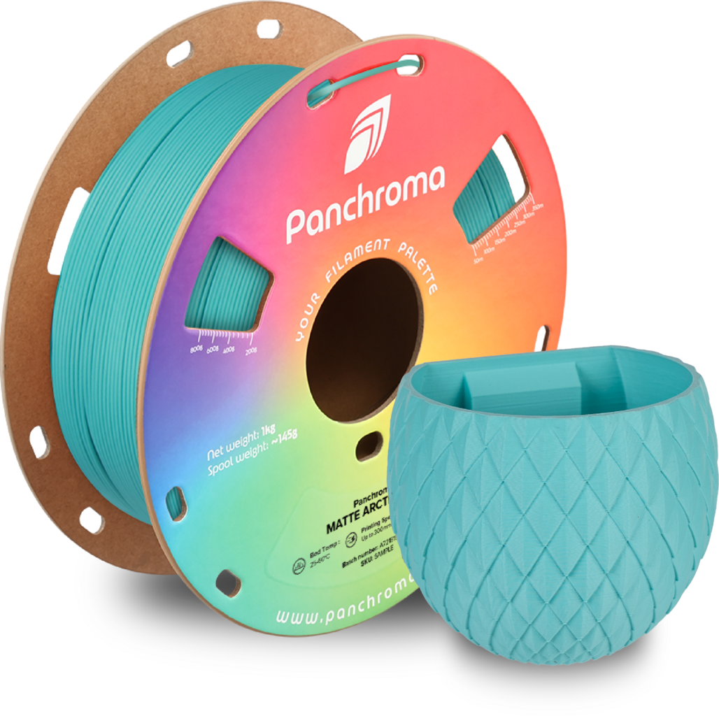 Polymaker Panchroma™ PLA Matte Arctic Teal 1.75 mm 1KG