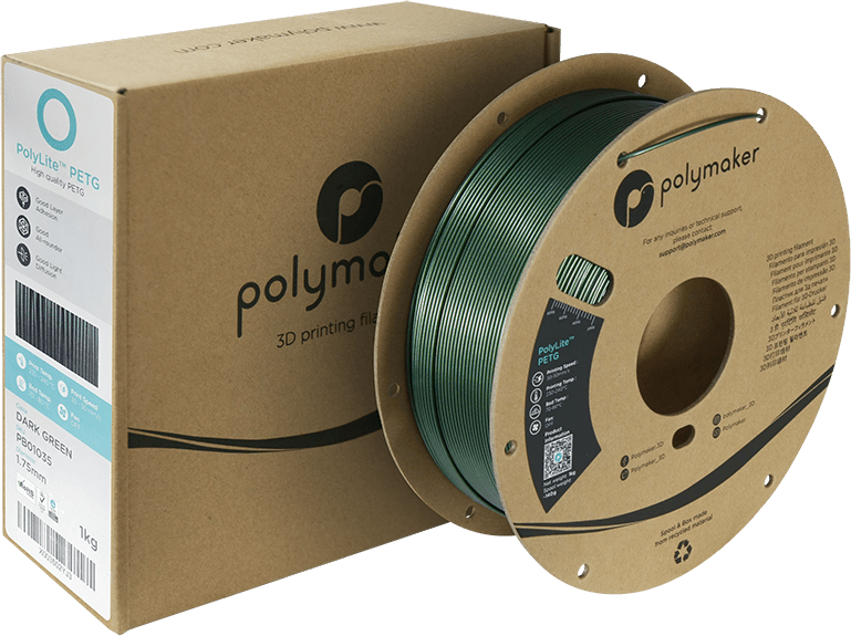 Polymaker PolyLite PETG Dark Green 1.75 mm 1KG - AC products