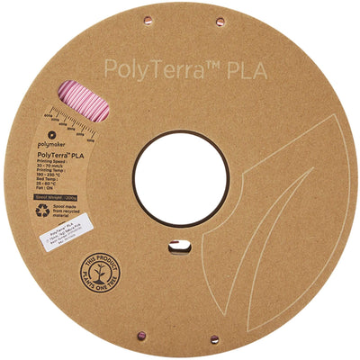 Polymaker PolyTerra Pla filament Roze 1.75 mm 1KG